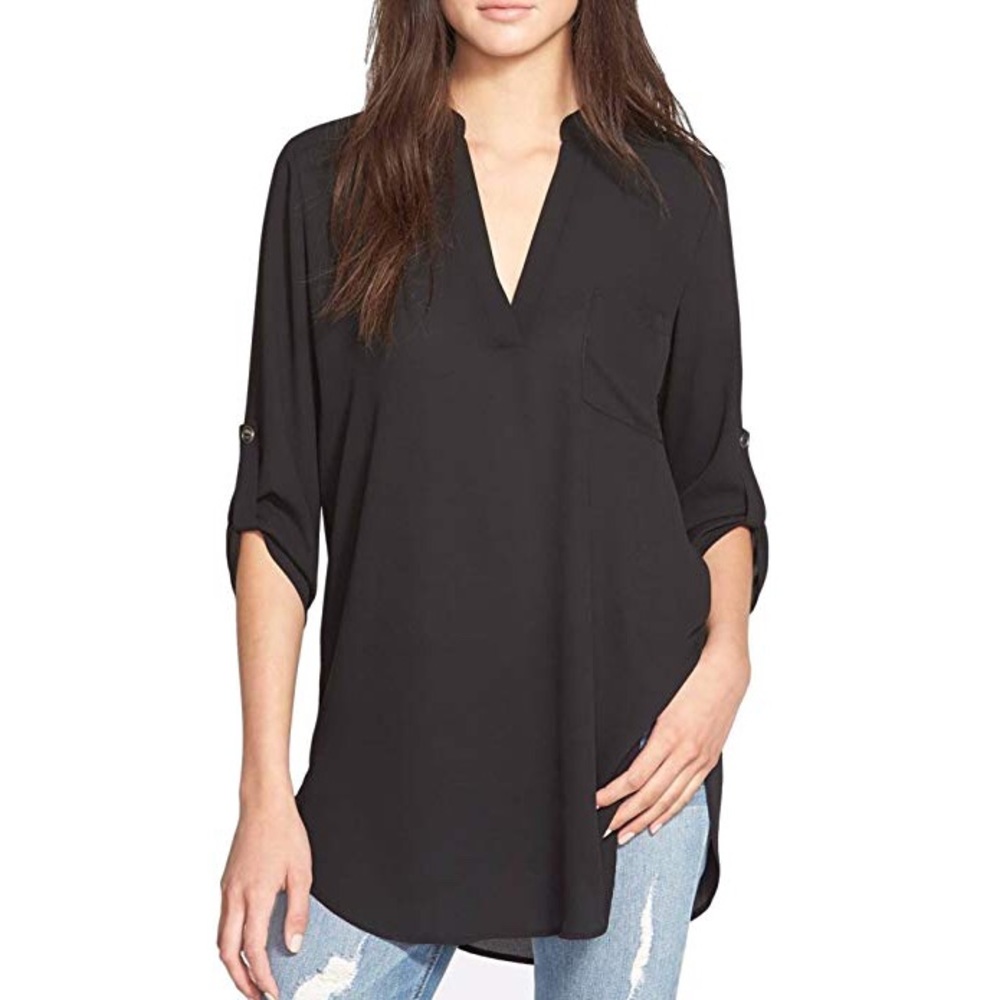 NWOT - Black Tunic Top